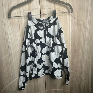 Ruffle‎ Butts black Rash Guard size 7 GUC